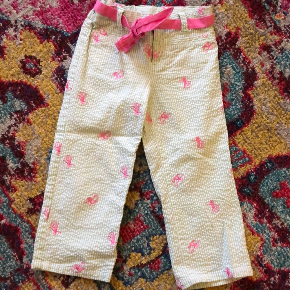 Lilly Pulitzer seersucker pants